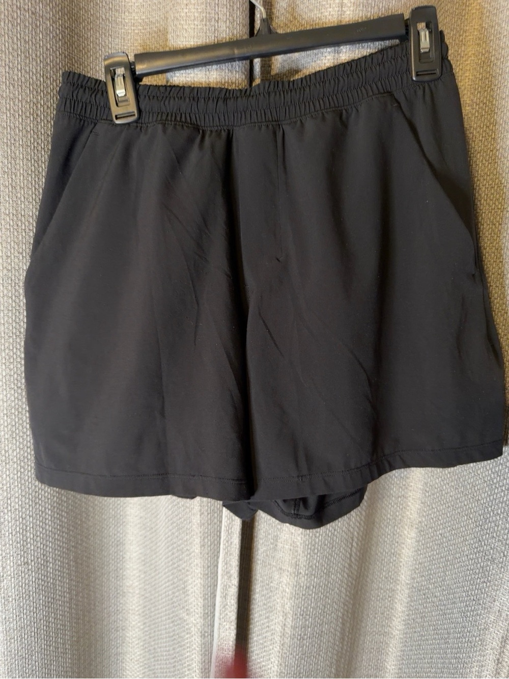 lululemon athletica Black Athletic Shorts with Zipper Pockets - Picture 2 of 4